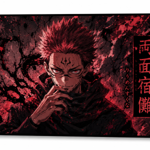 Tranh Decor Anime Sukuna Jujutsu Kaisen Canvas Treo Tường – Tranh Anime Gaming Setup Cao Cấp